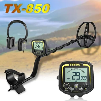 

Professional Metal Detector High Performance Underground Metal Detector TX-850 max detecting depth 2.5m Gold hunter finder