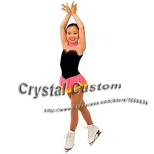 Лидер продаж, платья для фигурного катания на коньках для девочек с спандексом, новое Брендовое платье для соревнования в фигурном катании DR2539