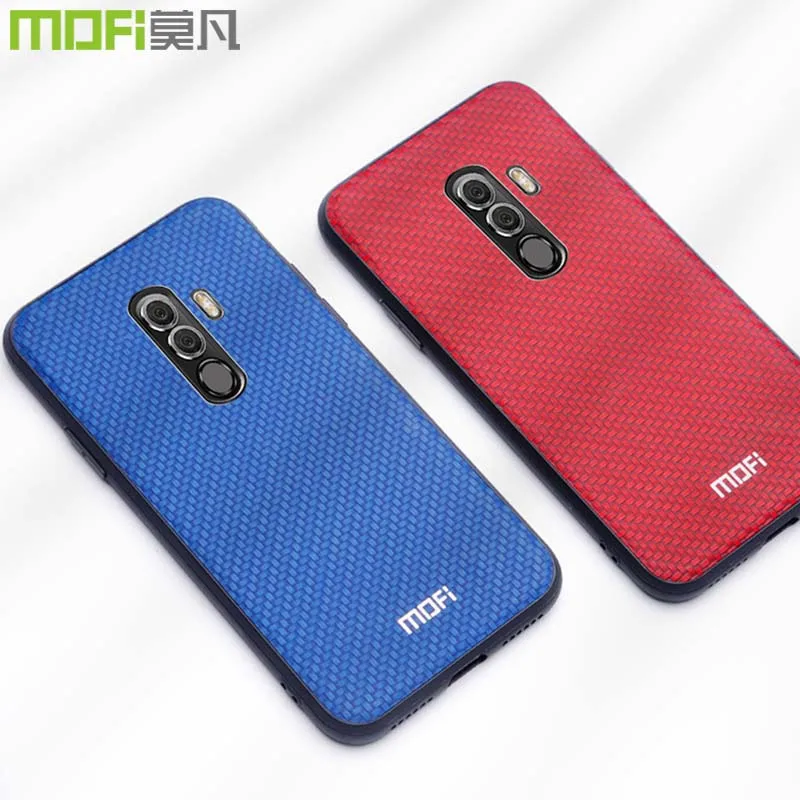 Чехол для oneplus 6 t чехол Mofi weave grain one plus облегающий Жесткий buiness style fundas 4 &quot |