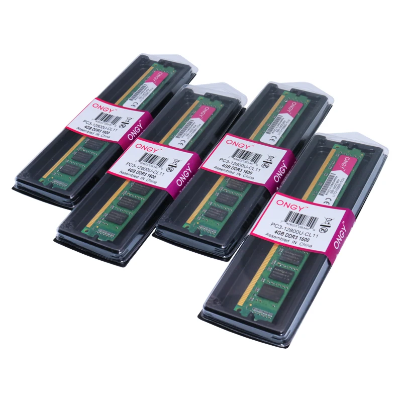 Оперативная память ONGY DDR3 4 Гб 1600 МГц для настольного компьютера 240pin 1 5 В новая DIMM