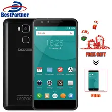 DOOGEE Y6C 5.5 дюймов 4 Г HD Смартфон Android 6.0 окта основные MTK6750 2 Г + 16 ГБ Отпечатков Пальцев 13.0 МП LTE Мобильный Телефон ЕС Вилка ВЕЛИКОБРИТАНИИ
