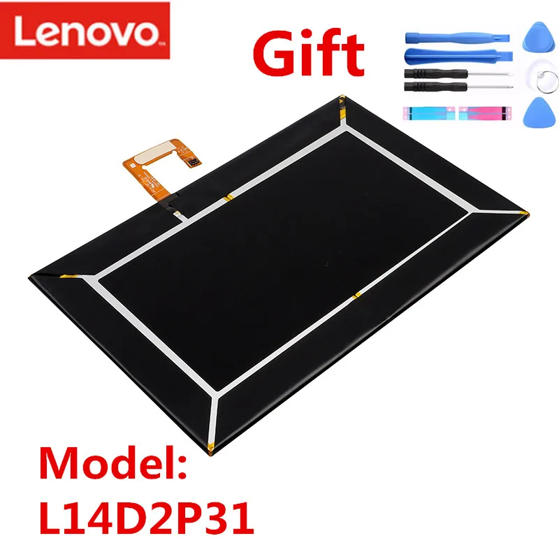 7000 мА/ч, L14D2P31 для lenovo Tab 2 A7600-F A10-70F Tab2 A10-70 A10-70L Батарея l14d2p31