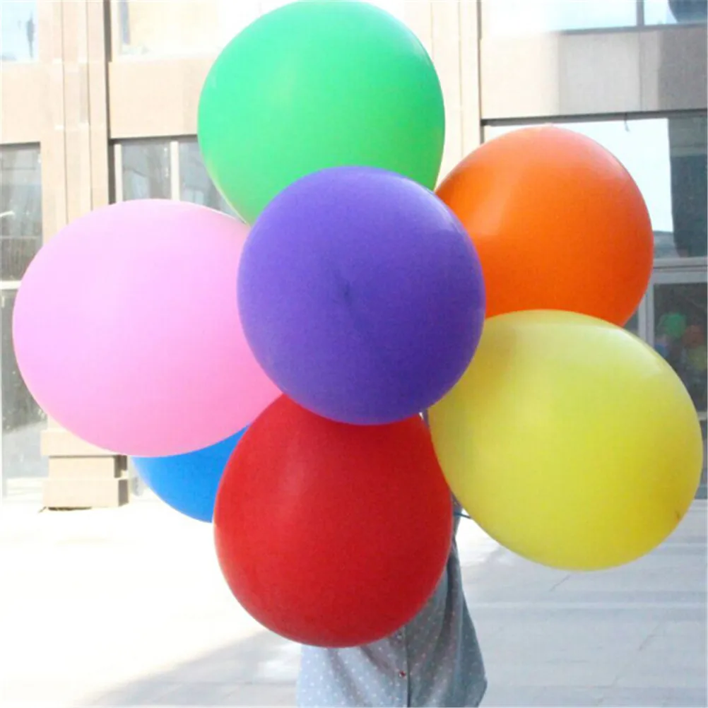 5Pcs 90cm Round Latex Balloons Thickening Latex Giant Huge Balloon Big