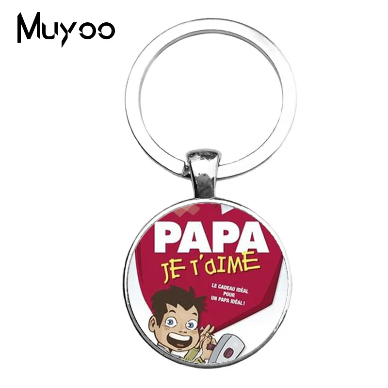 

2017 New Fashion Merci Maitresse Keyring Glass Dome Keychains Jewelry Keychain Quote Photo Key Chain Pendant Gifts Men