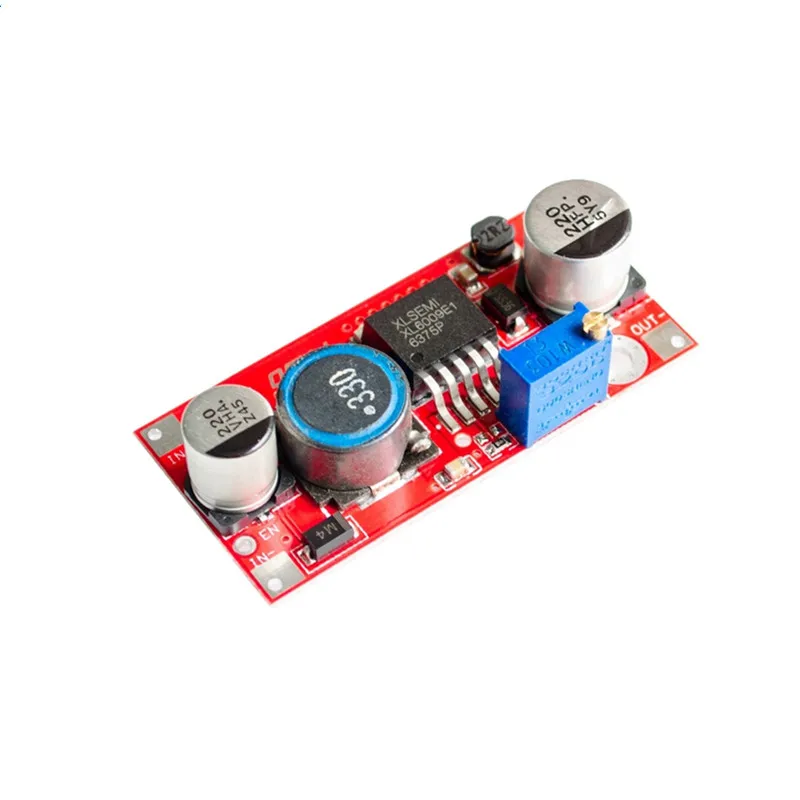 XL6009 DC-DC adjustable power supply boost module super LM2577 high performance low stripe wave band