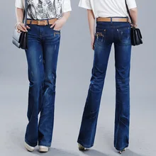 Женские прямые брюки, подтягивающие ягодицы, женские отбеленные джинсы со средней талией, Модные свободные штаны для девушек, не эластичные