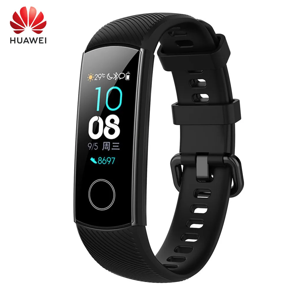 

Original Huawei Honor Band 4 Smart Wristband 0.95'' Color Amoled Touchscreen display Swim Posture Detect Heart Rate Sleep Snap