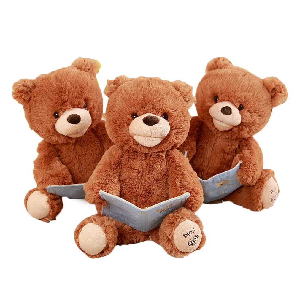 13.7" Brinquedo de pelúcia macio Animal De Pelúcia Teddy Três-Preguiça Crianças Presente Criança 