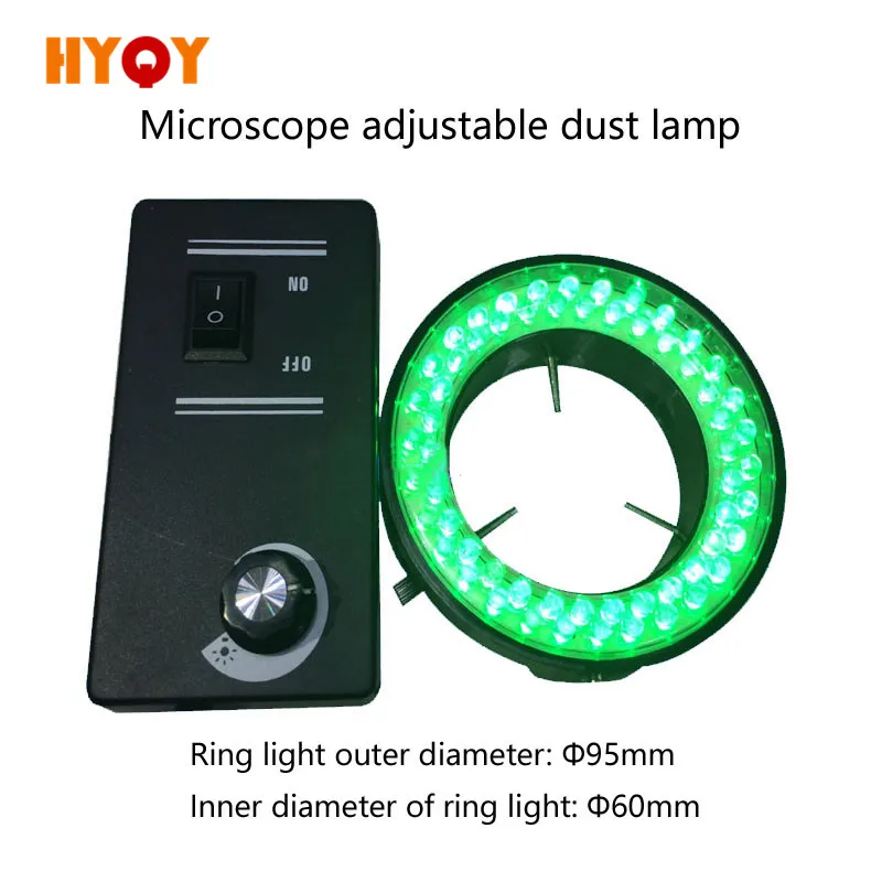 

Microscope Ring Green LED Light Dust Removal lamp LCD Screen Motherboard BGA Mobile Phone Repair Work Display Dust Light