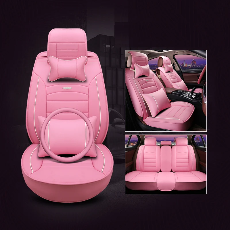 

High Quality PU Leather Auto Car Seat Covers Automobiles Seat cushion for Peugeot all models 206 307 407 207 2008 3008 508 208