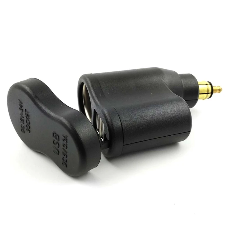 Адаптер питания для мотоцикла с двумя USB портами 3 А|Кабели адаптеры и разъемы| |