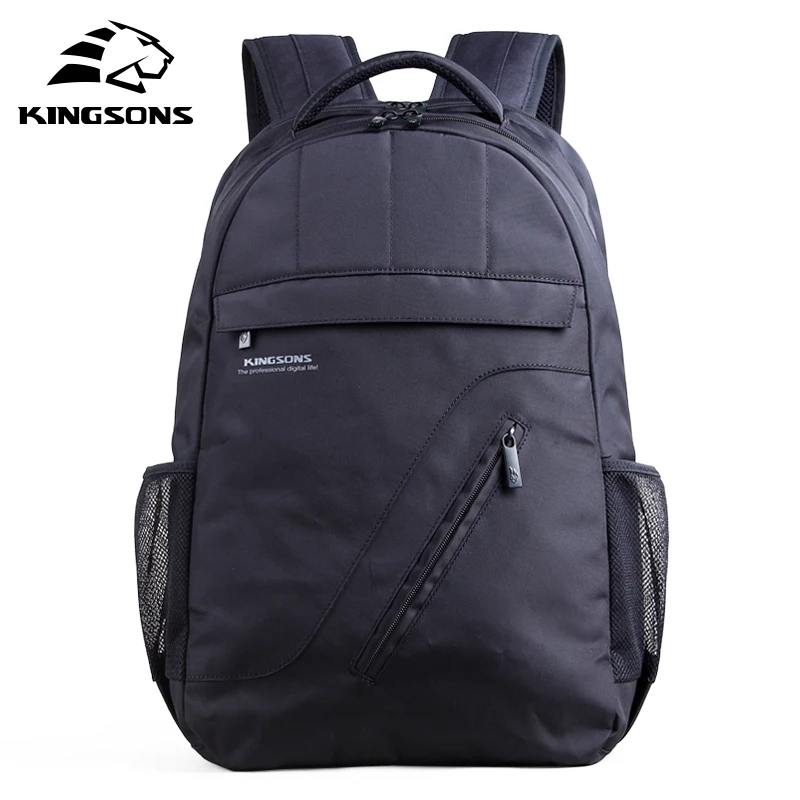 Kingsons фирменный рюкзак для ноутбука черный для мужчин Bagpack женщин классические сумка Mochila мальчика рюкзак школьные ранцы для подростков