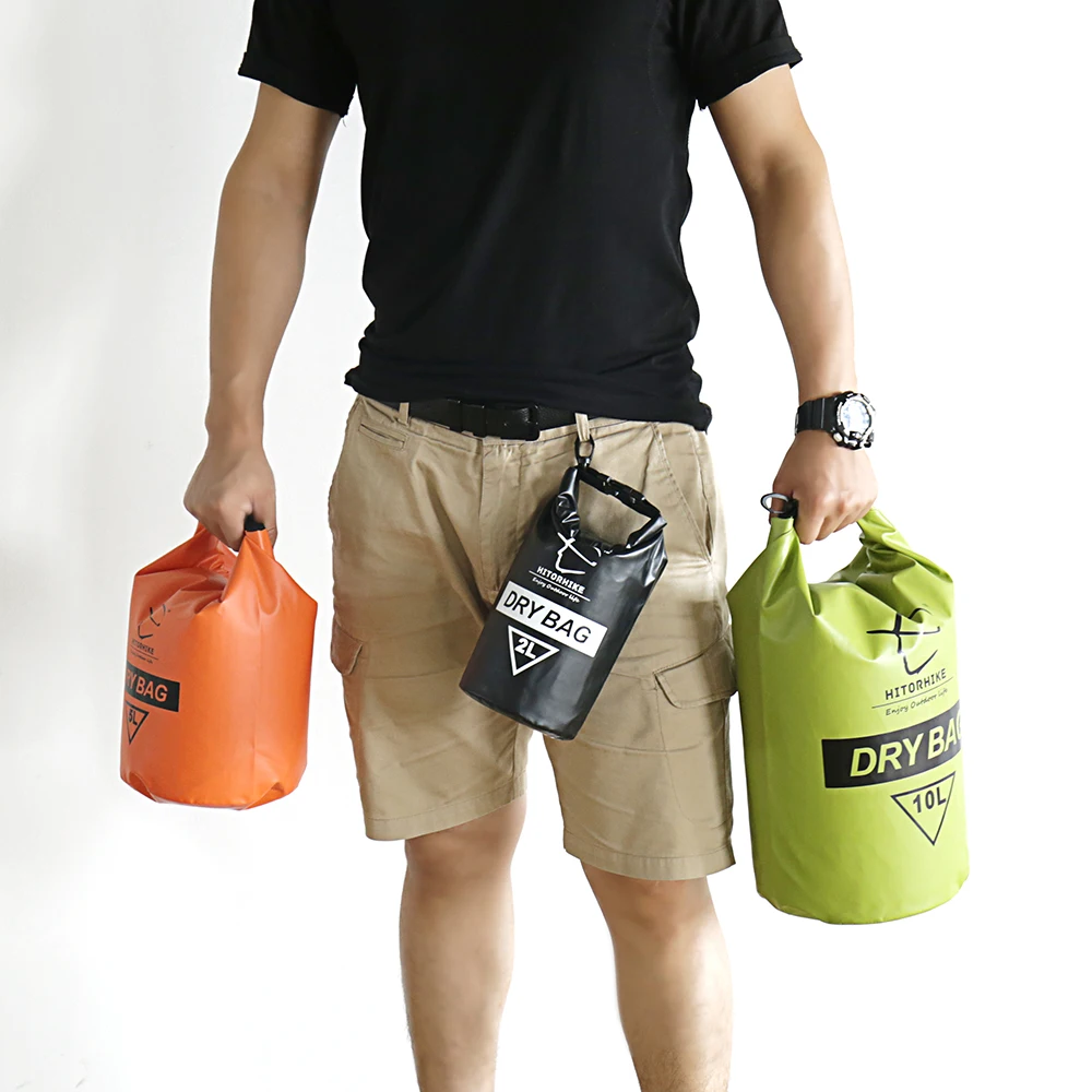  New HITORHIKE 10L Professional Waterproof Dry Bag Pouch Camping Boating Kayaking Rafting Canoeing S - 32690069519