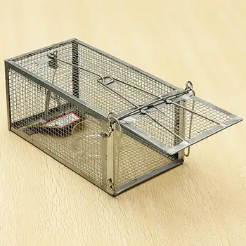 

Reusable Hamster Cage Mice Rat Control Catch Bait Live Trap Rodent Animal Mouse