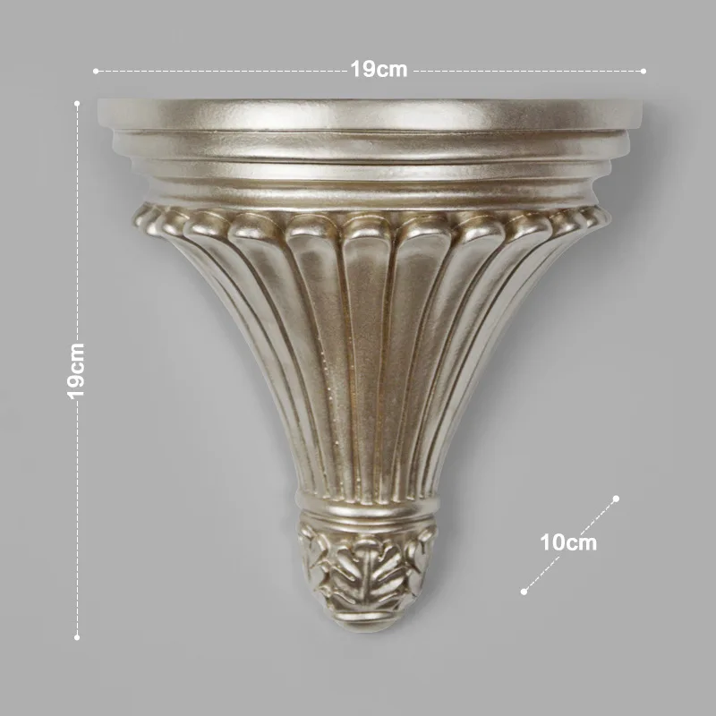 Домашний декор на стену полимерная полка ваза 3D настенная стойка держатель гостиной Настенная Декор ремесла полка для ванной комнаты R717