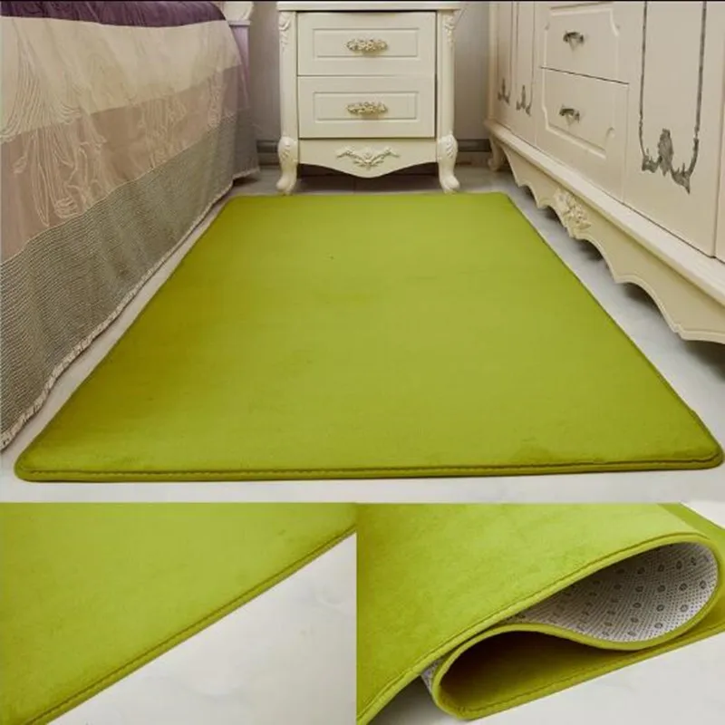 Коралловый бархат Европейский гостиная простой современный кофейный стол диван спальня домашняя комната татами прикроватный коврик