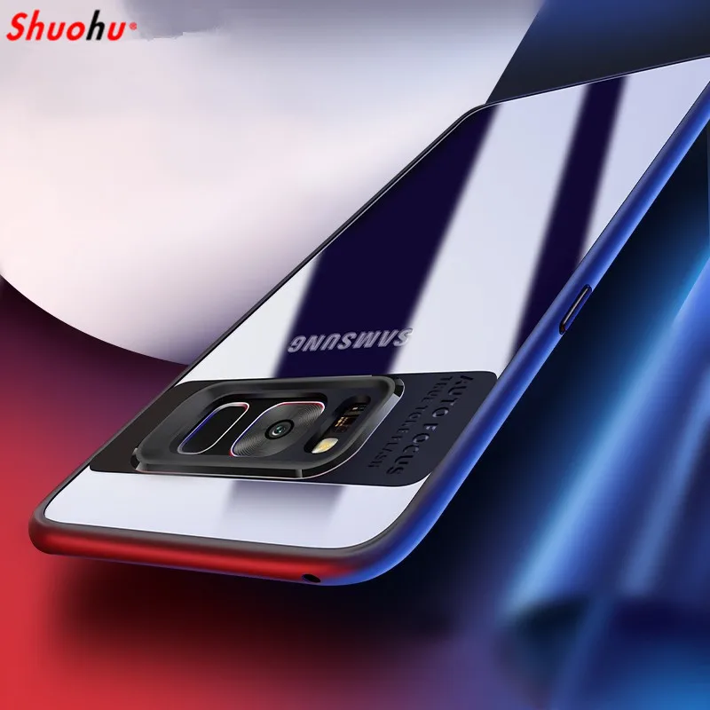 Shuohu ультра тонкий телефонные чехлы для Samsung Galaxy A3 J5 2016 A5 2017 чехол S8 S7 Edge Note 8 |