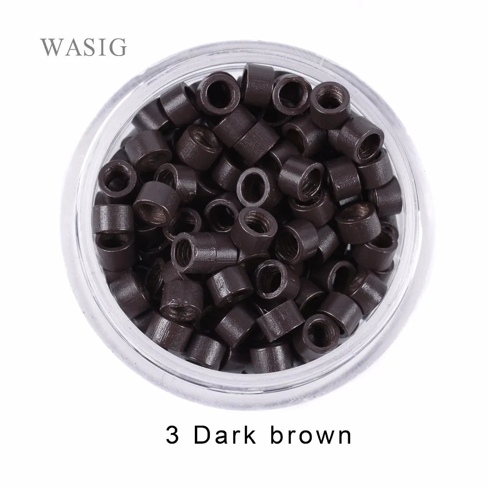 헤어링크 1000개의 머리 연장용 마이크로 링 비즈 링크(4.0×2.7×2.7mm), 포함된 나사, 7가지 색상 선택 가능 헤어링크 1000개의 머리 연장용 마이크로 링 비즈 링크(4.0×2.7×2.7mm), 포함된 나사, 7가지 색상 선택 가능
