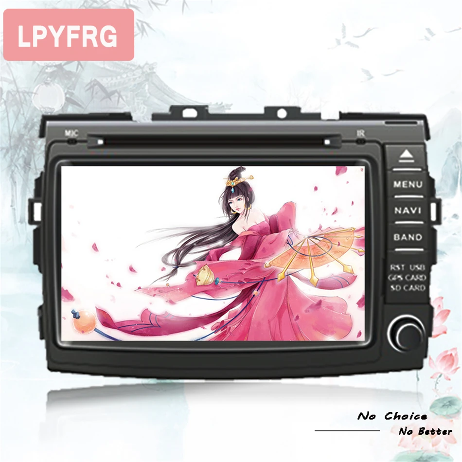 Sale 8 inch Android 9.0 RAM 4GB Car Multimedia Player For TOYOTA PREVIA Estima Tarago Canarado HD 1024*600 Car DVD Player CD BT MAPS 3