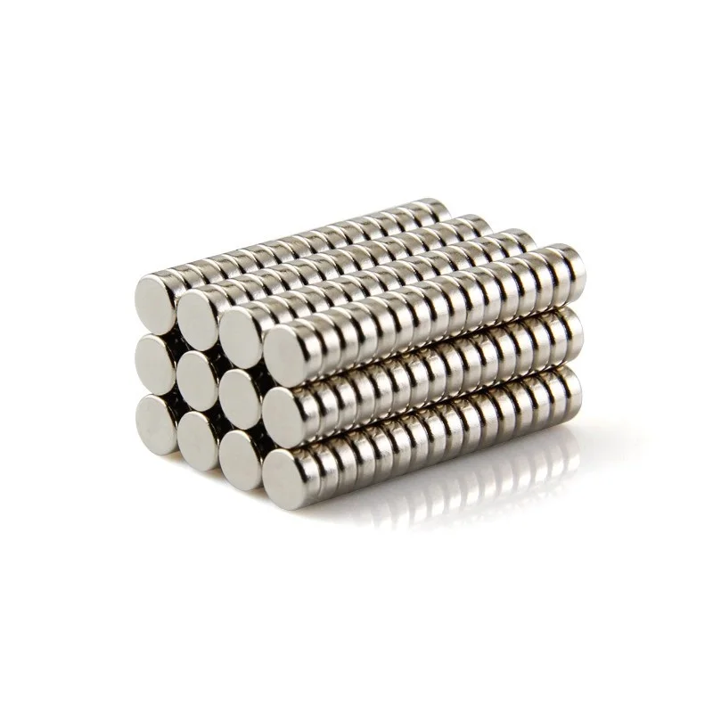 100pcs disc 5x2mm N52 rare earth permanent strong neodymium bulk