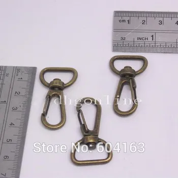 

Lot 25 SWIVEL CLIP SNAP Hook TRIGGER Auto Close 5/8" 16MM Bronze TB