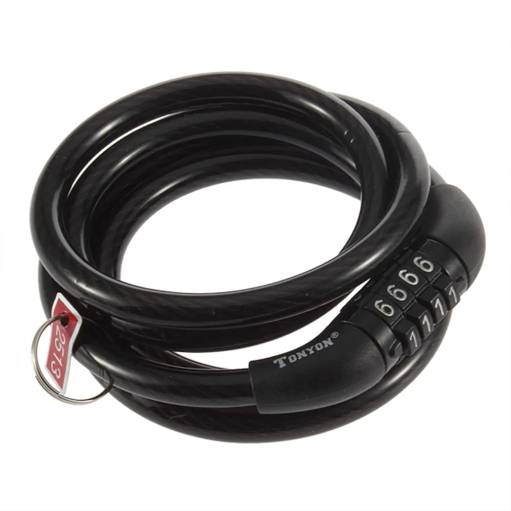 

2018 New Code Cable Lock Bicycle Anti-theft Lock 4 Digital Cycling Combination Bike Chian Lock Hot Sale Dropshipping
