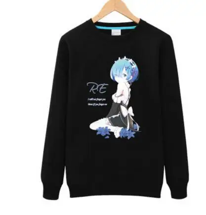 Re:Zero kara Hajimeru Isekai rem Emilia Puck игра Neko Atsume Кот задний двор балахон pollover|hoodie game|game hoodieneko