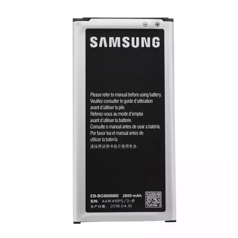 Rentmeester formeel duizelig Original Samsung S5 Battery For Galaxy S5 G900 G900s G900i G900f G900h  2800mah Eb-bg900bbe With Nfc Replacement Battery - Mobile Phone Batteries -  AliExpress