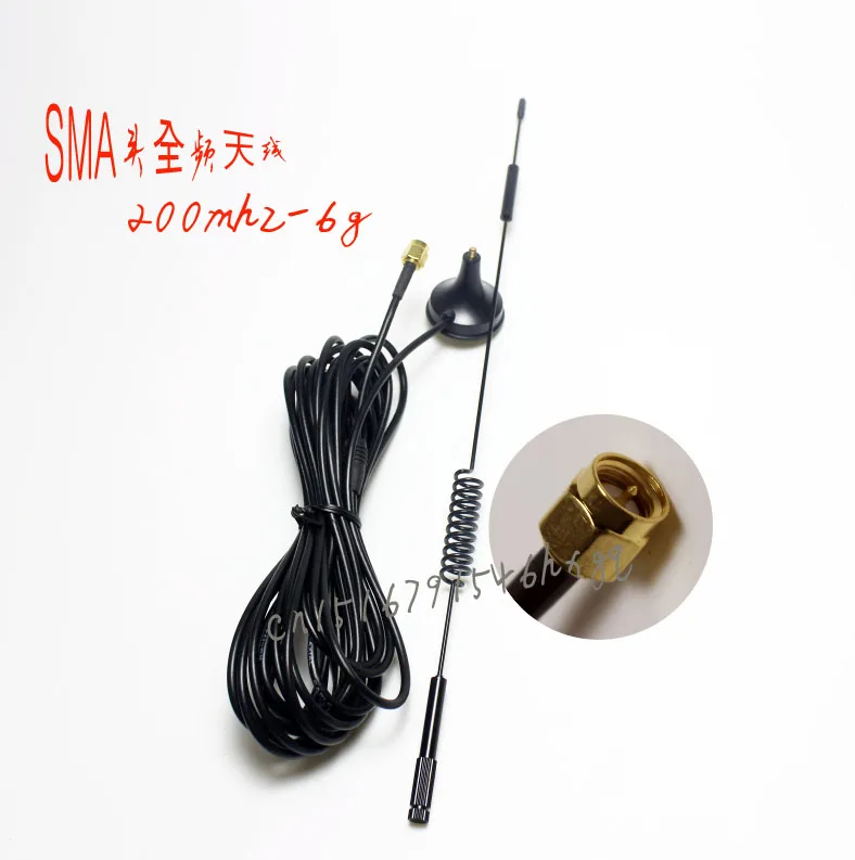Антенна SMA/GPRS/GSM 200 м/433 m760m900m1. 2 г/3 г/4 г/6 glte присоски может всенаправленная антенна
