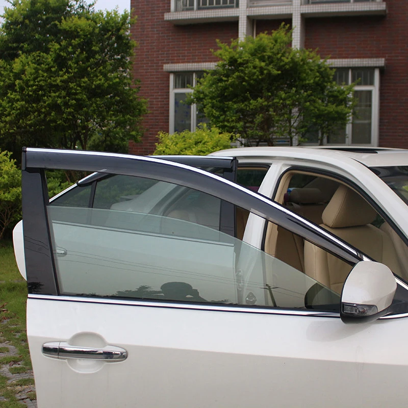 Аксессуары для стайлинга автомобилей, оконный козырек, вентиляционный козырек, защита от солнца, защита от дождя, дефлекторы 4 шт. для Toyota Camry XV50 2012 2013