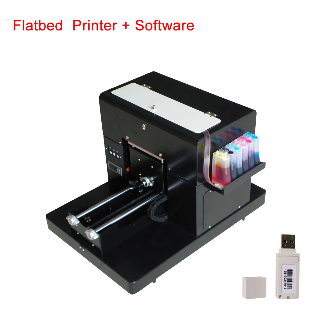 OYfame многофункциональный A4 Размер планшетный принтер футболка печатная машина принтер для печати на футболках для печати одежды для футболки Flatbd принтер - Цвет: Package 2