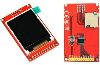 

1.8 inch TFT color screen module ST7735 SPI at least 4IO support C51/STM32 with PCB panel LCD display