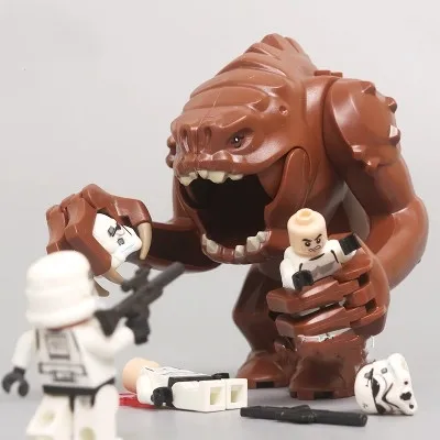 

1Pc Rancor Blocks Compatible Legoingly Wild Animal Figure Set Building Blocks Bricks DIY Educational Toys for Children