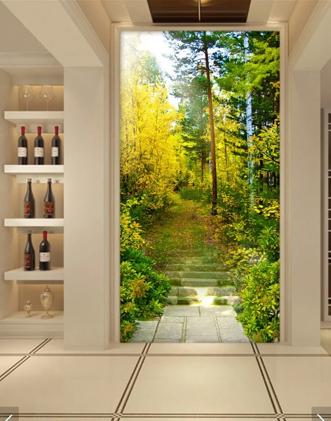 Papel Pintado De La Habitacion 3d Mural Personalizado No Tejido