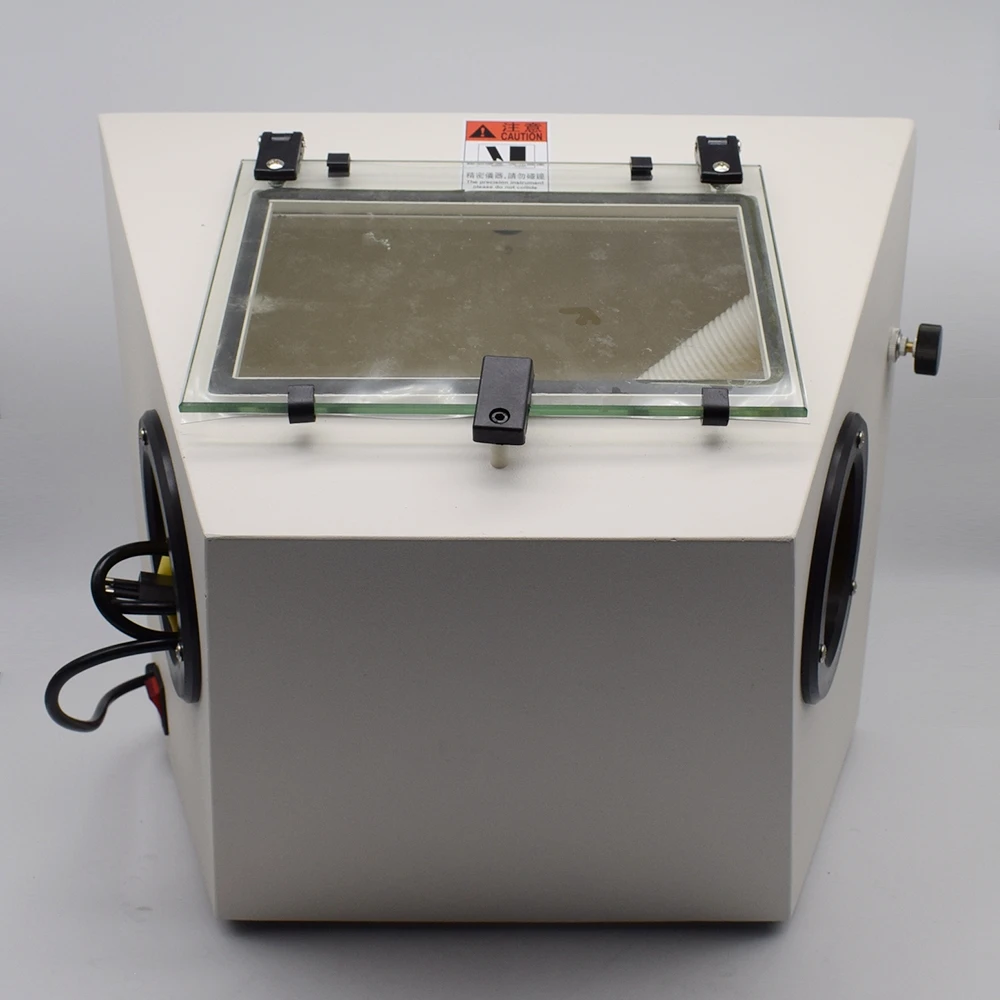 

220V Portable Jewelry Sandblasting Machine Diagonal Sandblaster Machine for Jewelry Dental Lab