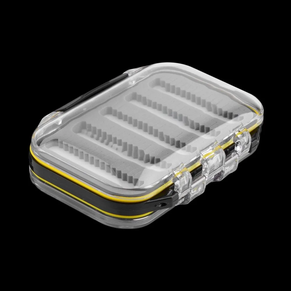 

Double Side Waterproof Pocket Fly Fishing Box Slid Foam Insert 170 Flies