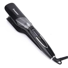 Стиль жидкий кристалл паровой Кристалл прямые волосы двойного использования электрическая плойка не повредит воздух челки большие бигуди волос