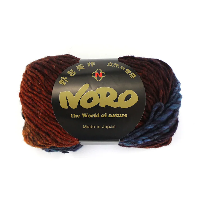 1*50 г мяч Noro Kureyon Шерсть Ручная Пряжа - Цвет: 400