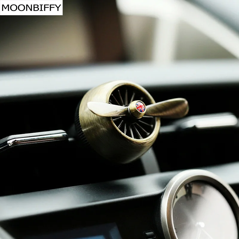 MOONBIFFY Air force 2 creative car outlet vent clip air freshener perfume fragrance scent sweet smell aromatic cologne bouquet