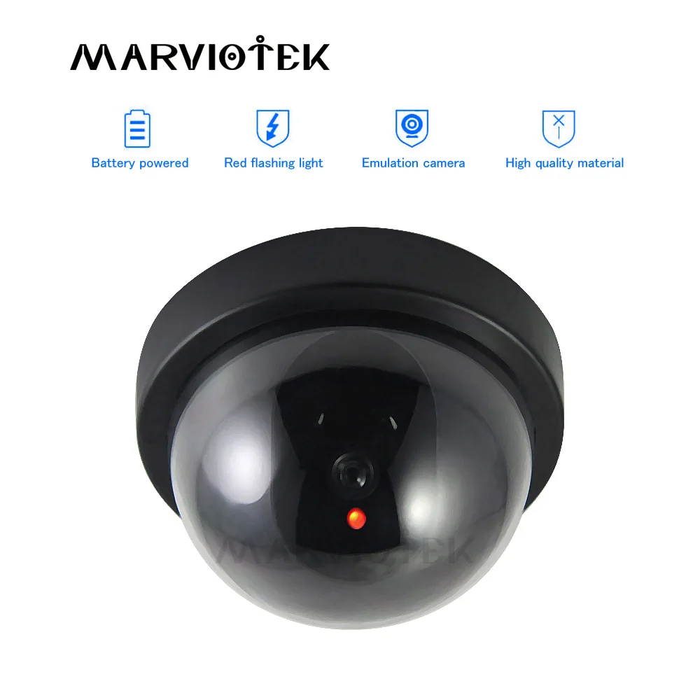 

Dummy camera Fake Camera Indoor Video Surveillance Home Security Mini Dome Camera WiFi with flashing red LED light CCTV camera