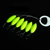 5packs/lot Fluorescent Fishing Float Seven-star Float Oval Space Beans Floater Carp Fishing Tackle Accessories Stopper A098 ► Photo 2/6