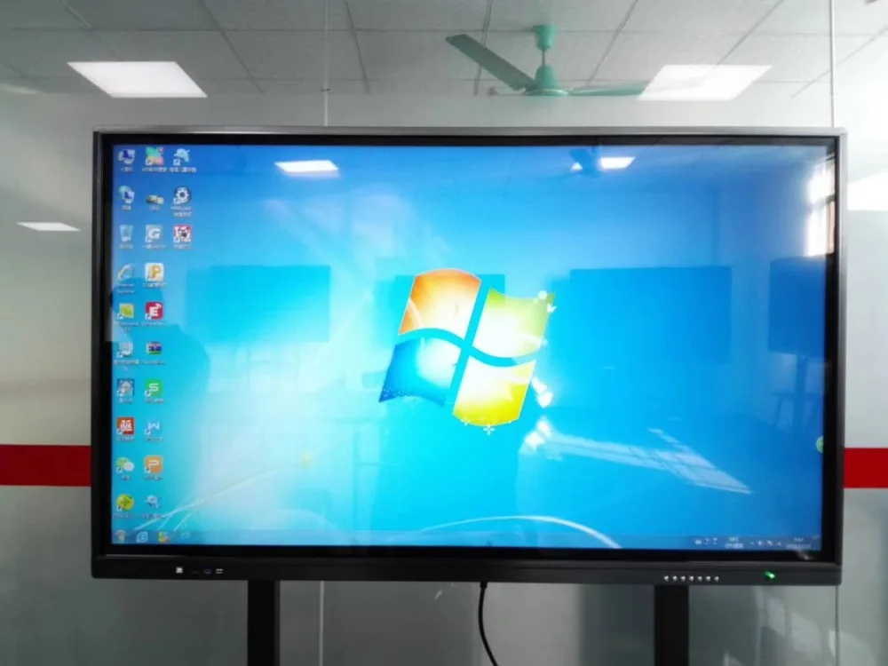  Fernsehen funktion led großen bildschirm/android/PC version lehre weiß bord HD display monitor 49 5