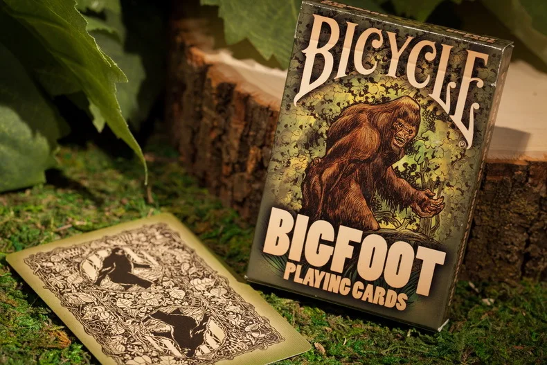 Велосипед Bigfoot игральные карты Оригинал США велосипед покер 88*63 мм