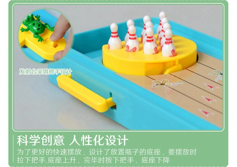 New Baby Party Board Games Children's Toys Parenting Mini Bowling Game Board Game Boys and Girls Toys Children's Toys Gifts