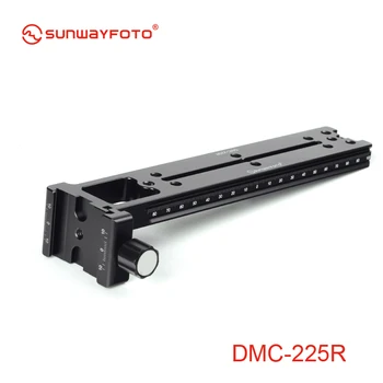 

SUNWAYFOTO DMC-225R 225mm Tripod Head Quick Release Plate for DSLR Camera Vertical Rail with Screw-knob Telephoto Lens Support