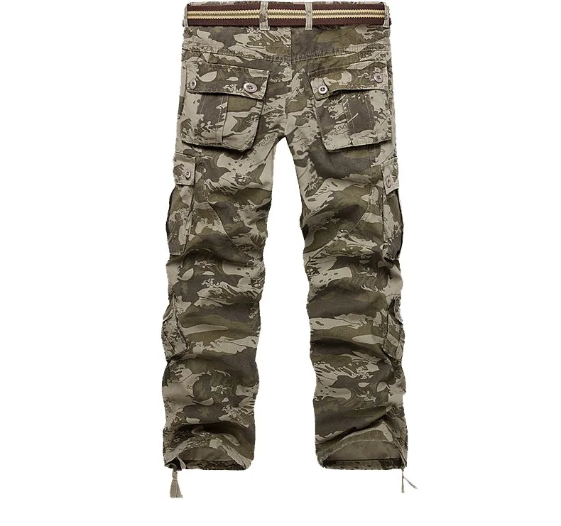 Multi-bolsos de Pesca Calças ao ar Masculino à Prova de Vento Calças de Carga Homens Tático Militar Facecozy Durável Caminhadas Livre Camping 16 Esporte e Lazer