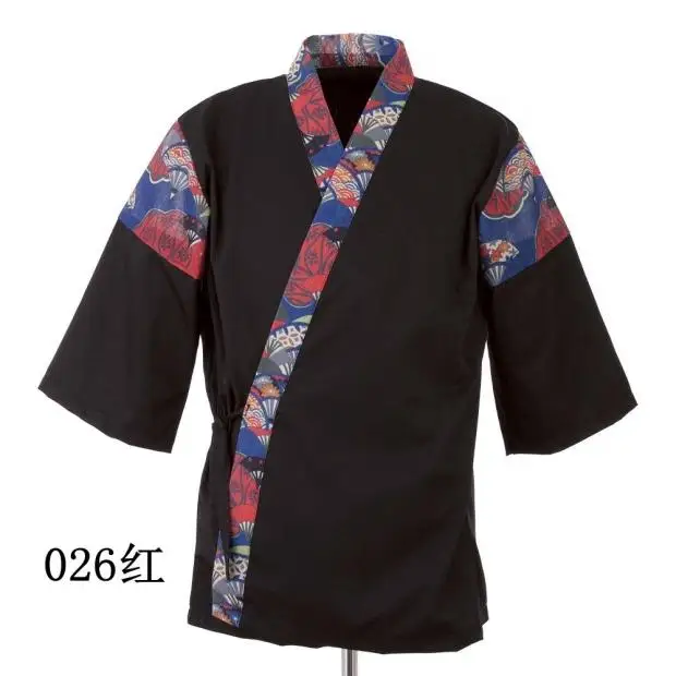 Традиционная Япония кухни шеф-повар ткань Япония Ресторан равномерное кимоно рабочая одежда официантка Униформа выберите размеры