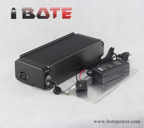 

13.2Ah/48V battery lithium-ion battery 48 volt rear rack battery for mountain bike with charger