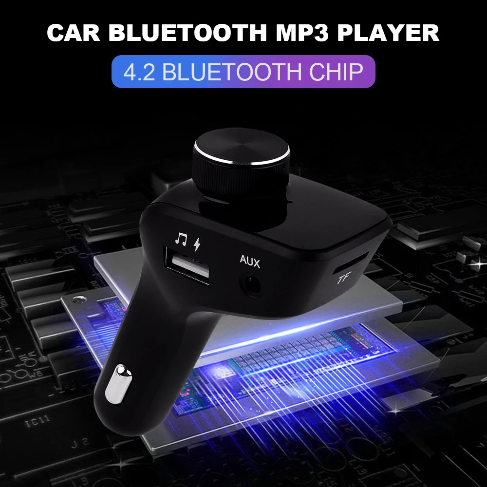 Автомобиль Bluetooth MP3 игрок карты USB флешка громкой связи FM Старт интеллектуальные