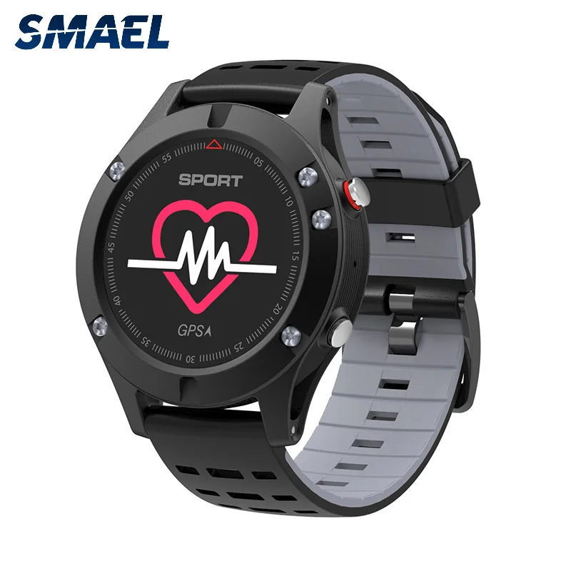 

SMAEL Smart Watch Multimode Sport Watch Bluetooth 4.2 GPS relogio inteligente Heart Rate Monitor GPS For Xiaomi Huami reloj